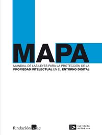 Mapa mund. leyes prop. intelect. en entorno digital: portada