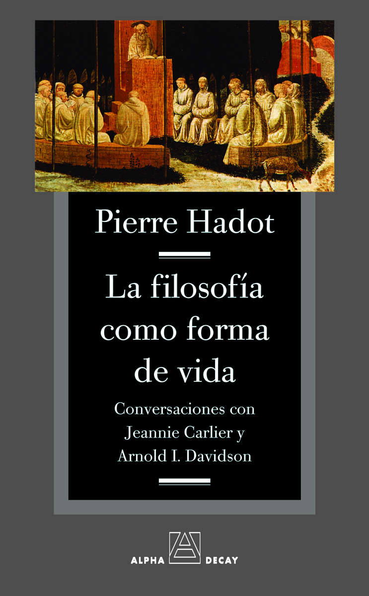 FILOSOFIA COMO FORMA DE VIDA,LA (6ªED): portada