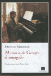 MEMORIA DE GEORGES EL AMARGADO: portada