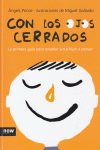 CON LOS OJOS CERRADOS: portada