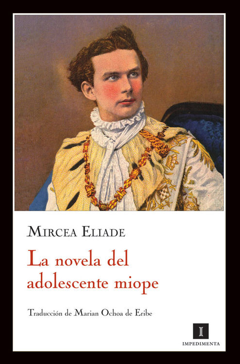 LA NOVELA DEL ADOLESCENTE MIOPE: portada