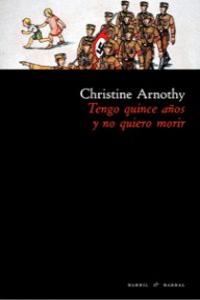 TENGO QUINCE AÑOS Y NO QUIERO MORIR: portada