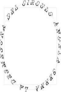 La desmesura del círculo/La démesure du cercle: portada