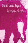 LO ARTISTICO Y LO ESTETICO 3ª ED: portada