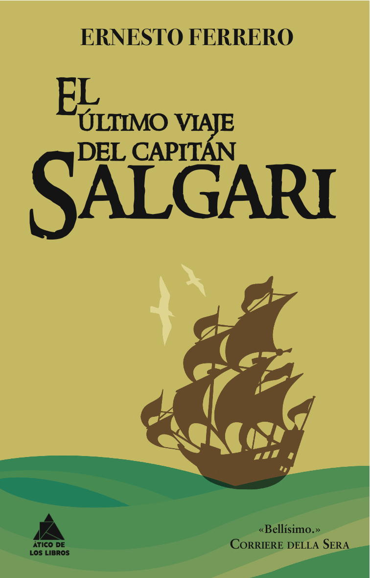 El ltimo viaje del capitn Salgari: portada