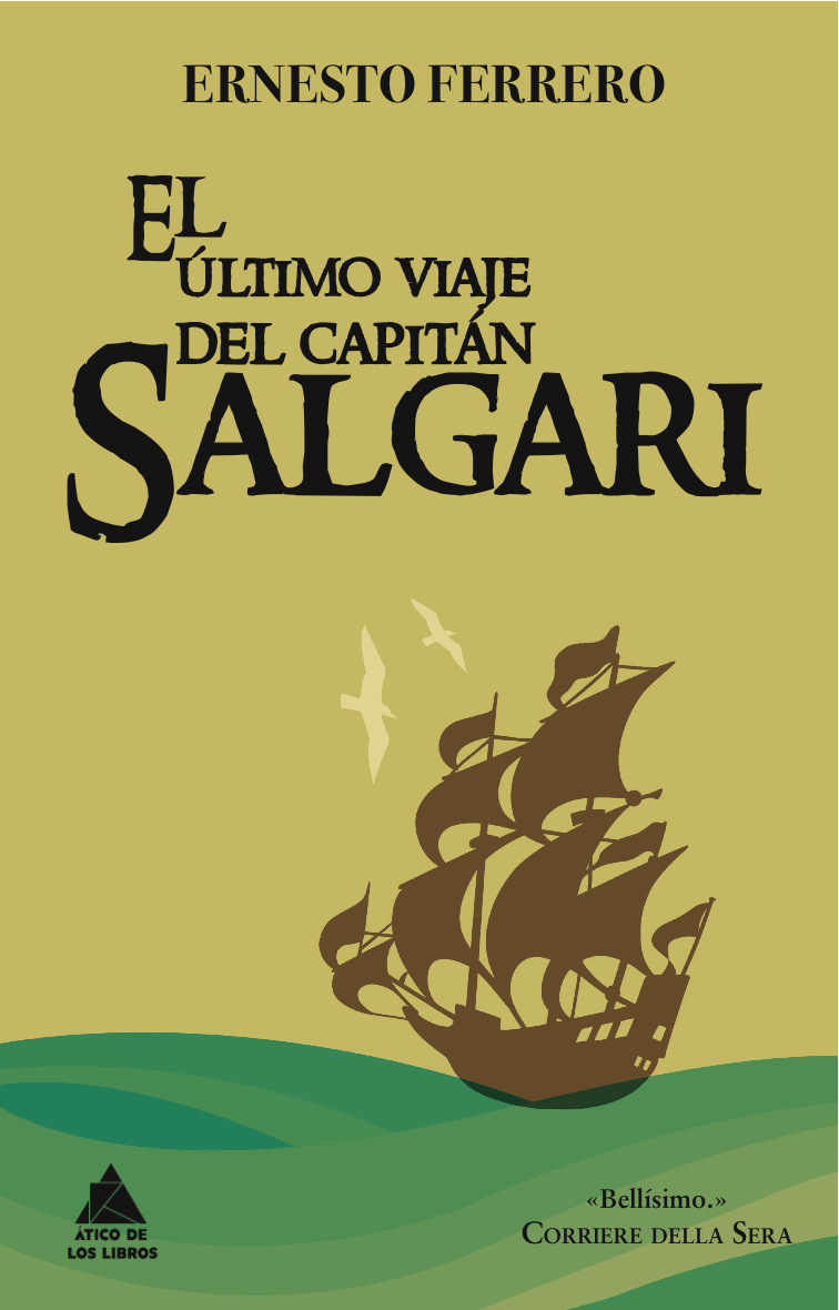 El último viaje del capitán Salgari: portada