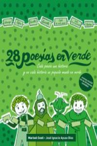 28 poesas en verde: portada