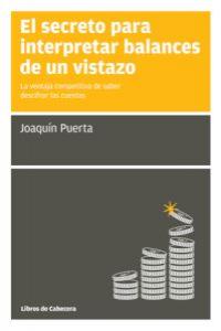 EL SECRETO PARA INTERPRETAR BALANCES DE UN VISTAZO (9ED): portada