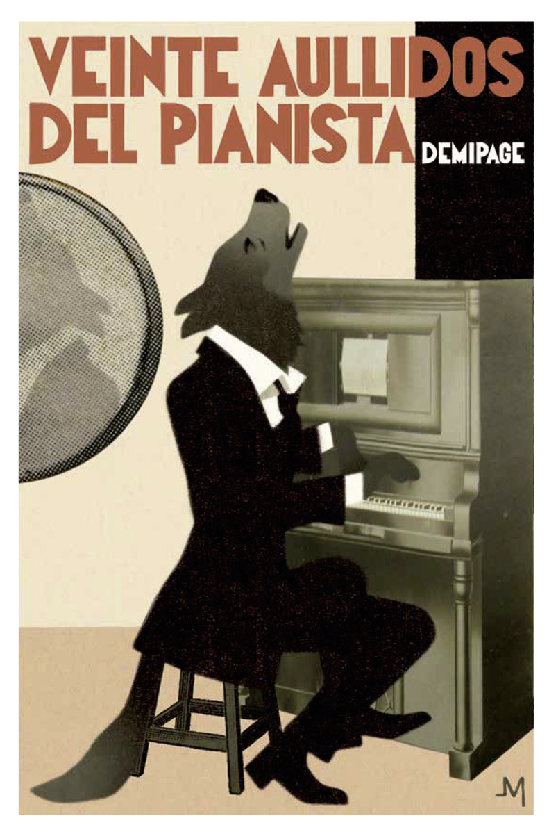 Veinte aullidos del pianista: portada