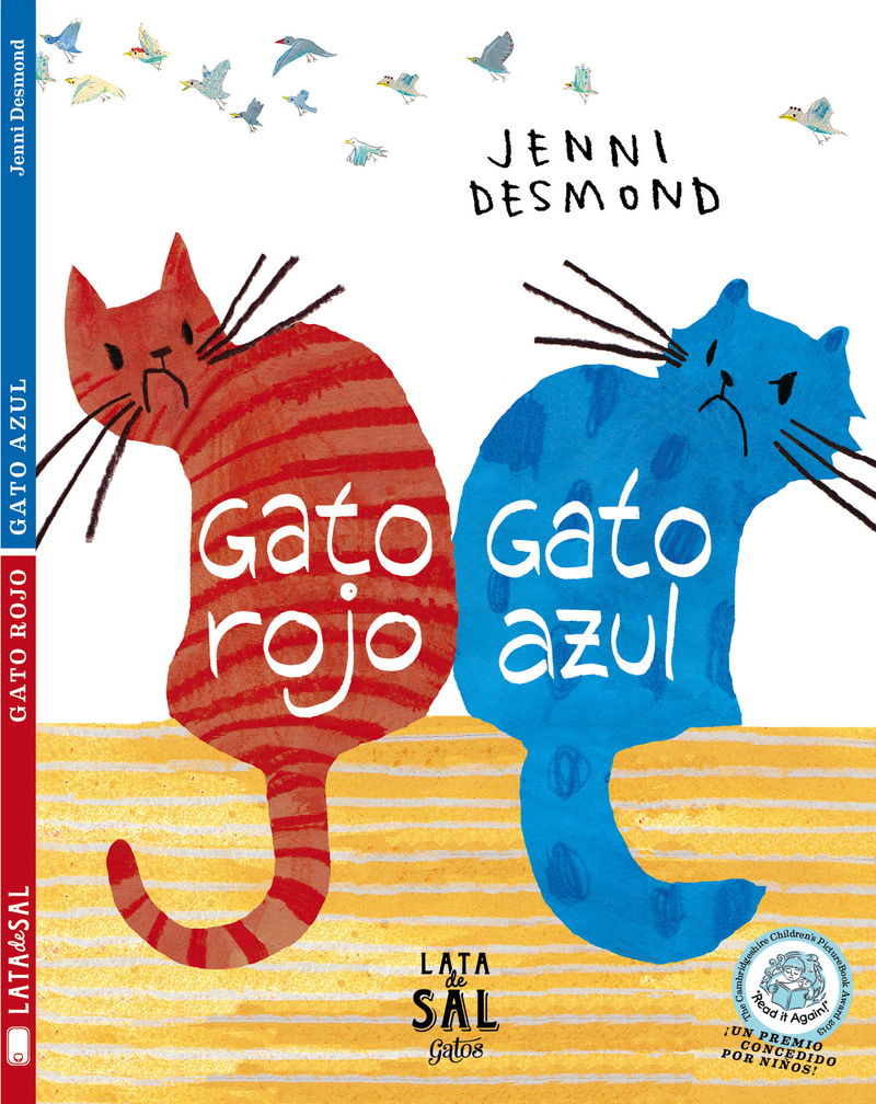 GATO ROJO, GATO AZUL: portada