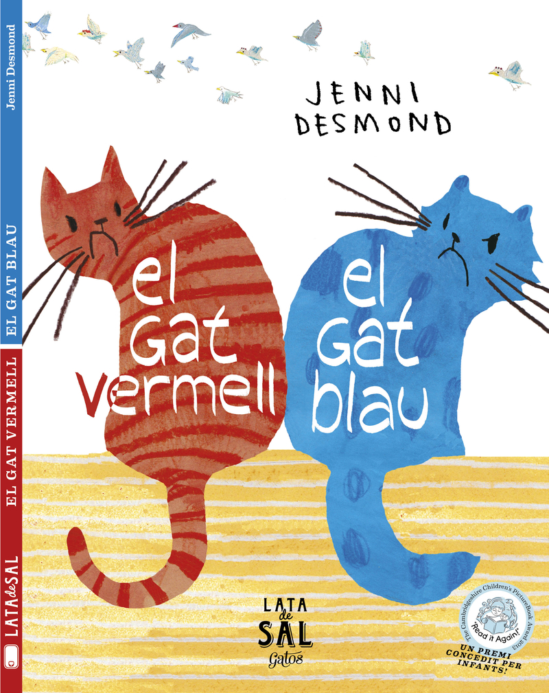 EL GAT VERMELL, EL GAT BLAU: portada