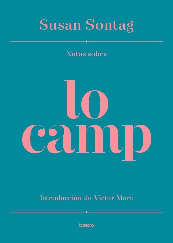 Notas sobre Lo camp: portada