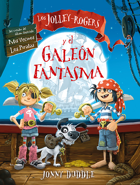 Los Jolley-Rogers y el galen fantasma: portada