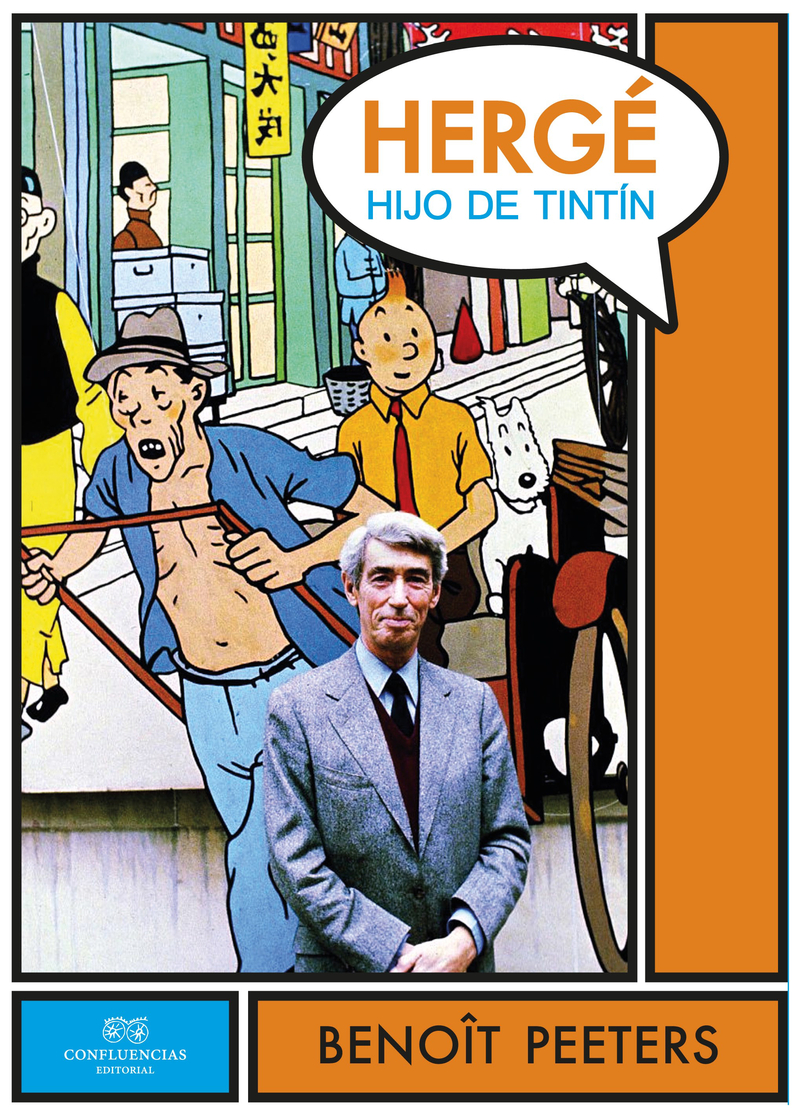 Hergé, hijo de Tintín: portada
