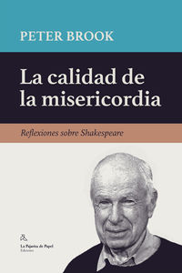 La calidad de la misericordia: portada