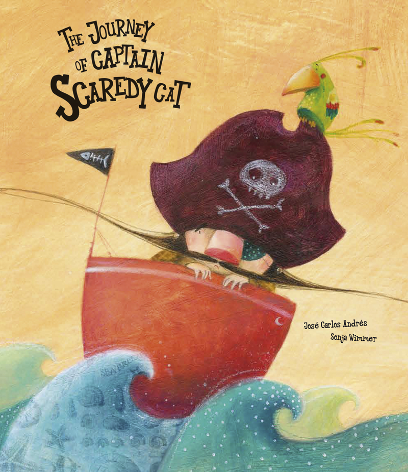 The Journey of Captain Scaredy Cat: portada