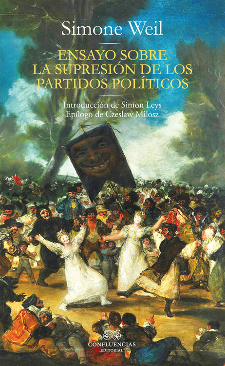 Ensayo sobre la supresión de los partidos políticos: portada