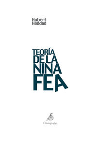 Teora de la nia fea: portada