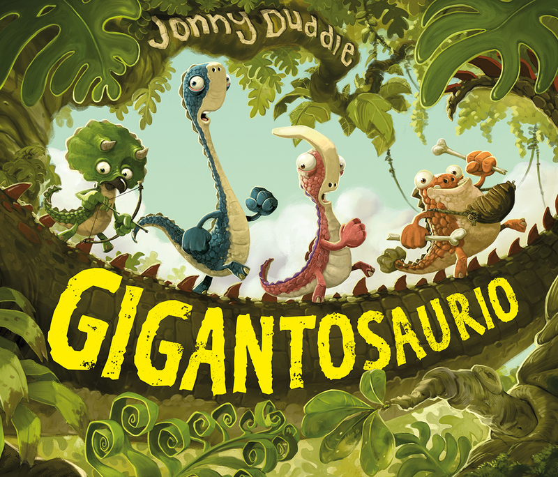 Gigantosaurio (NE): portada