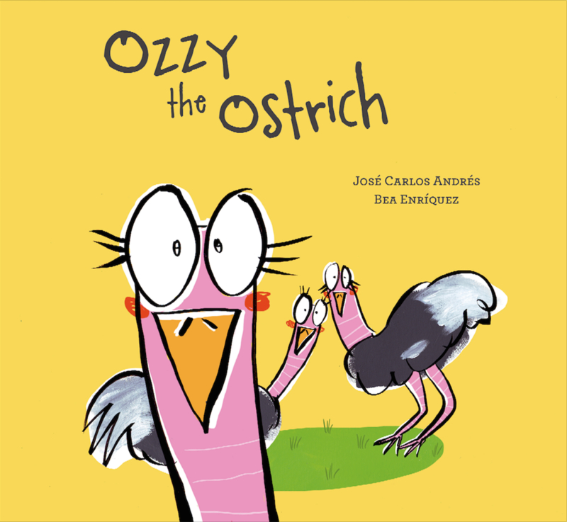 Ozzy the Ostrich: portada