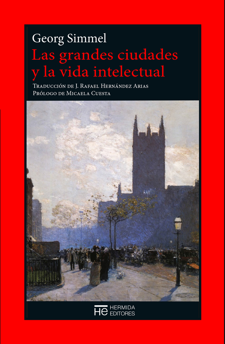 Las grandes ciudades y la vida intelectual: portada