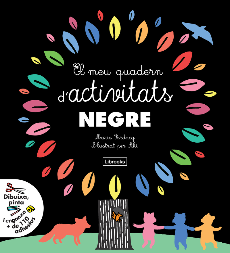 EL MEU QUADERN D'ACTIVITATS NEGRE: portada