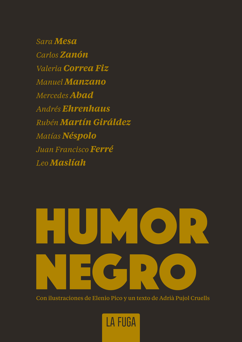 Humor negro: portada