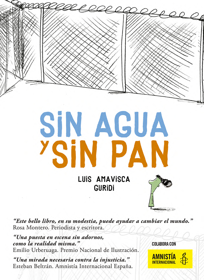 Sin agua y sin pan: portada