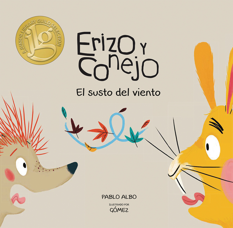 Erizo y Conejo. El susto del viento: portada