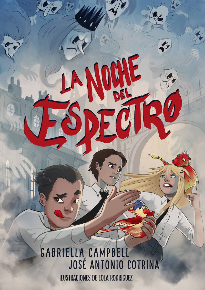 La noche del espectro: portada