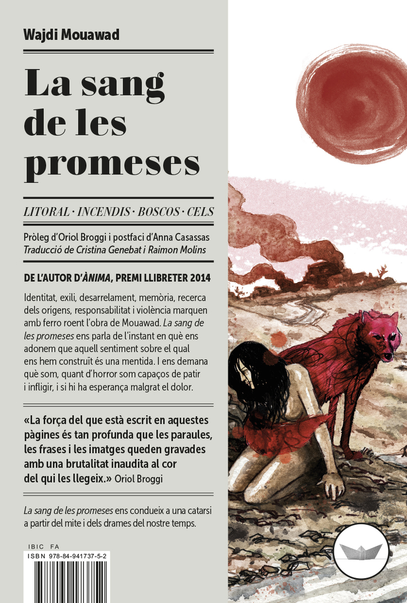 La sang de les promeses: portada