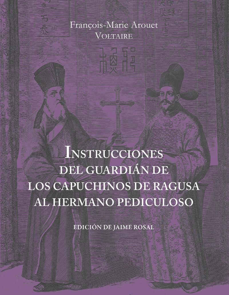 INSTRUCCIONES DEL GUARDIÁN DE LOS CAPUCHINOS DE RAGUSA: portada