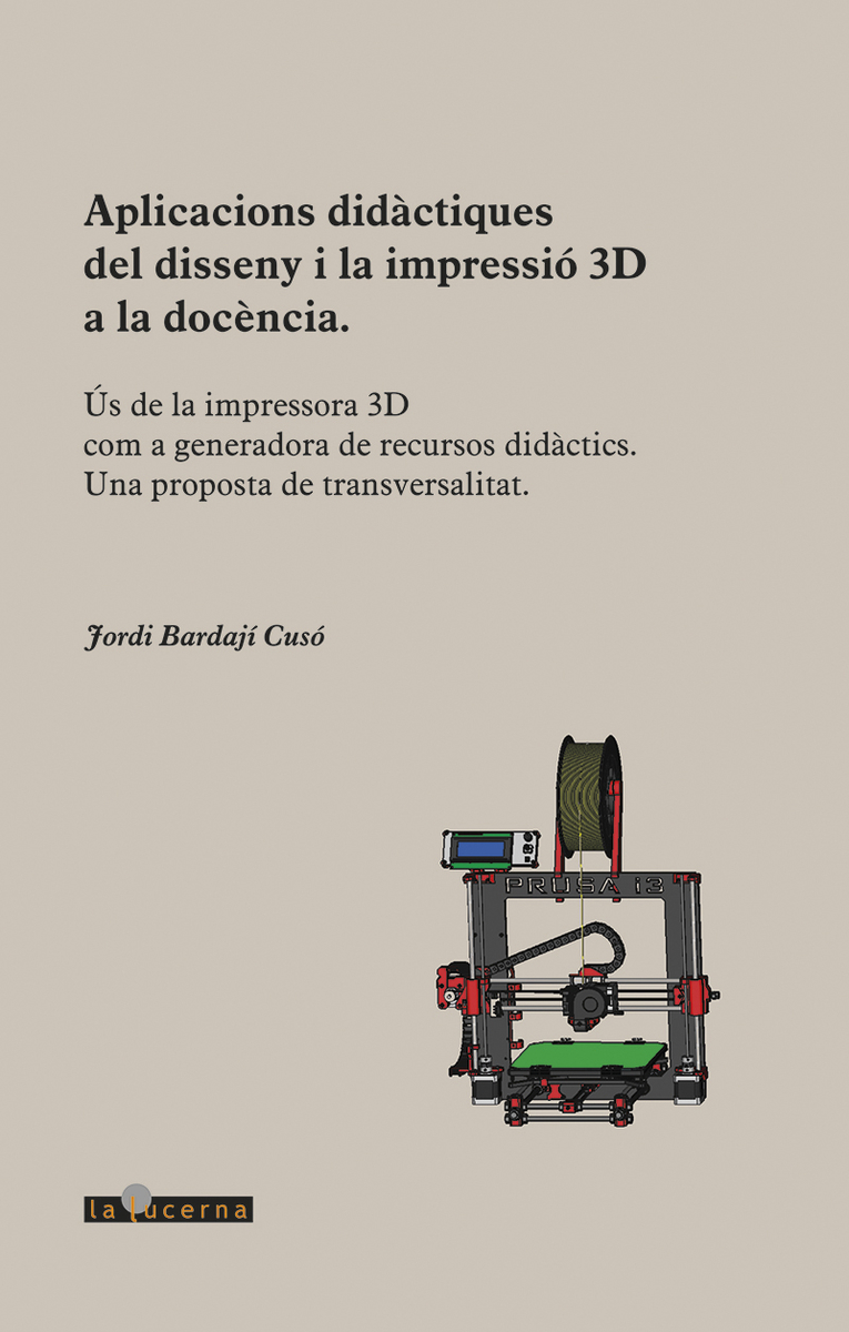 Aplicacions didàctiques del disseny i la impressió 3D: portada