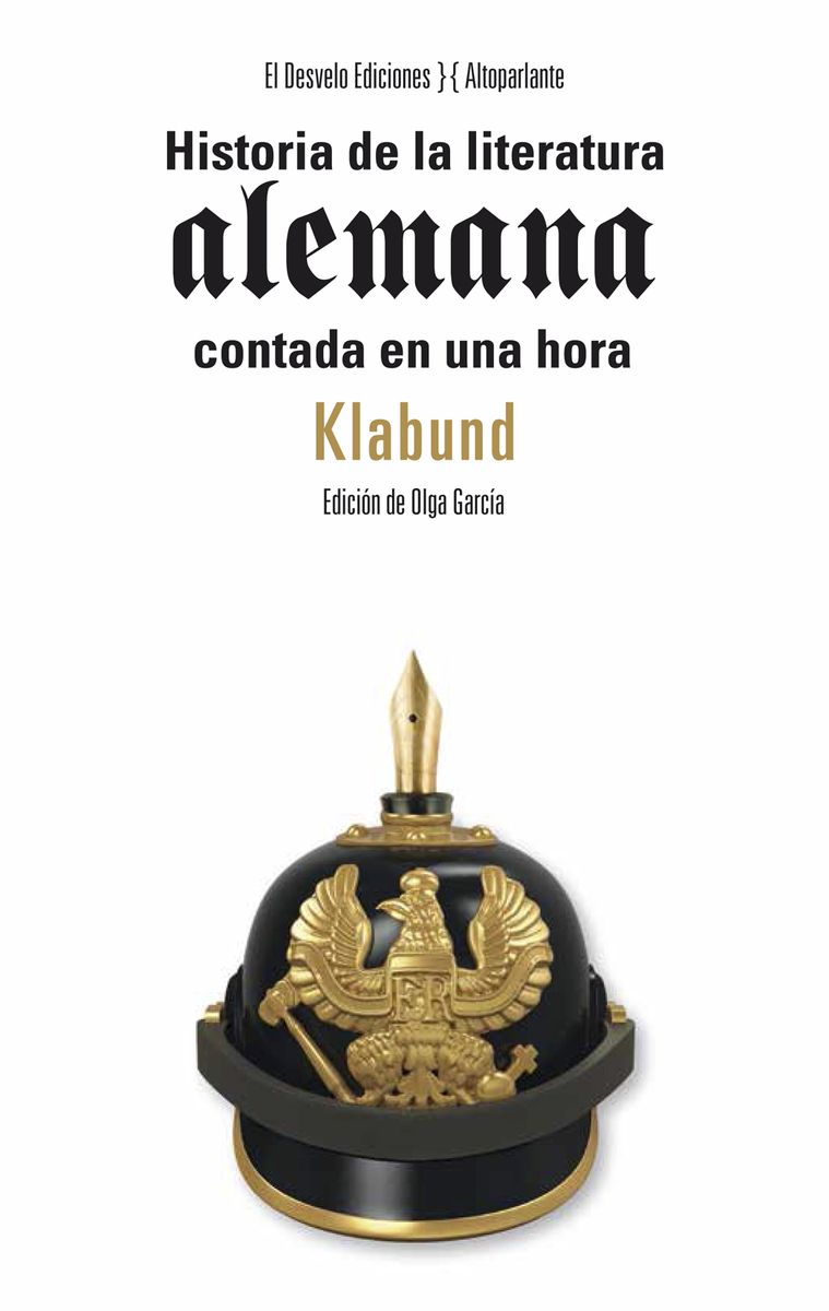 Historia de la literatura alemana contada en una hora: portada