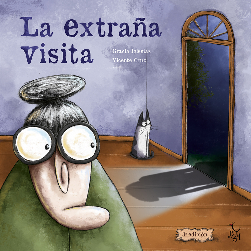 La extraa visita (9ED): portada