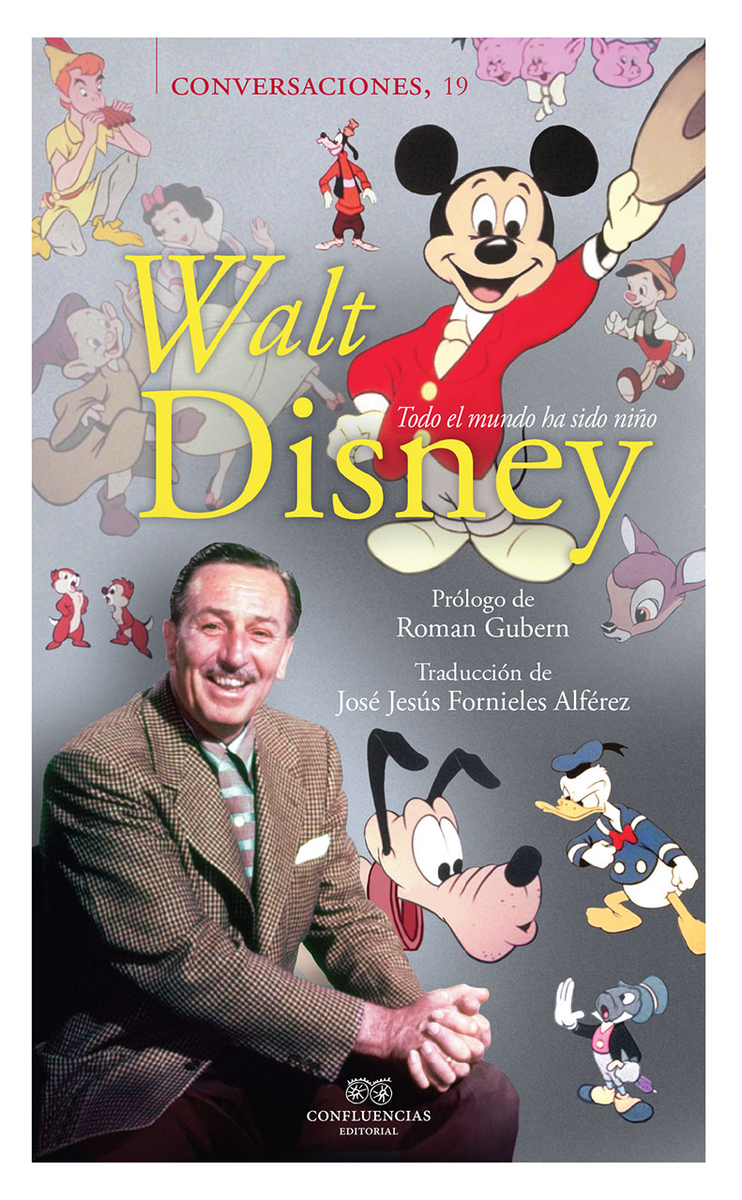 Conversaciones con Walt Disney: portada