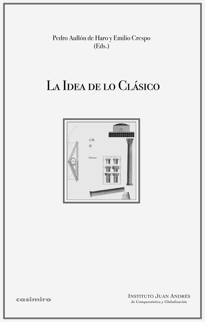 La idea de lo clsico: portada