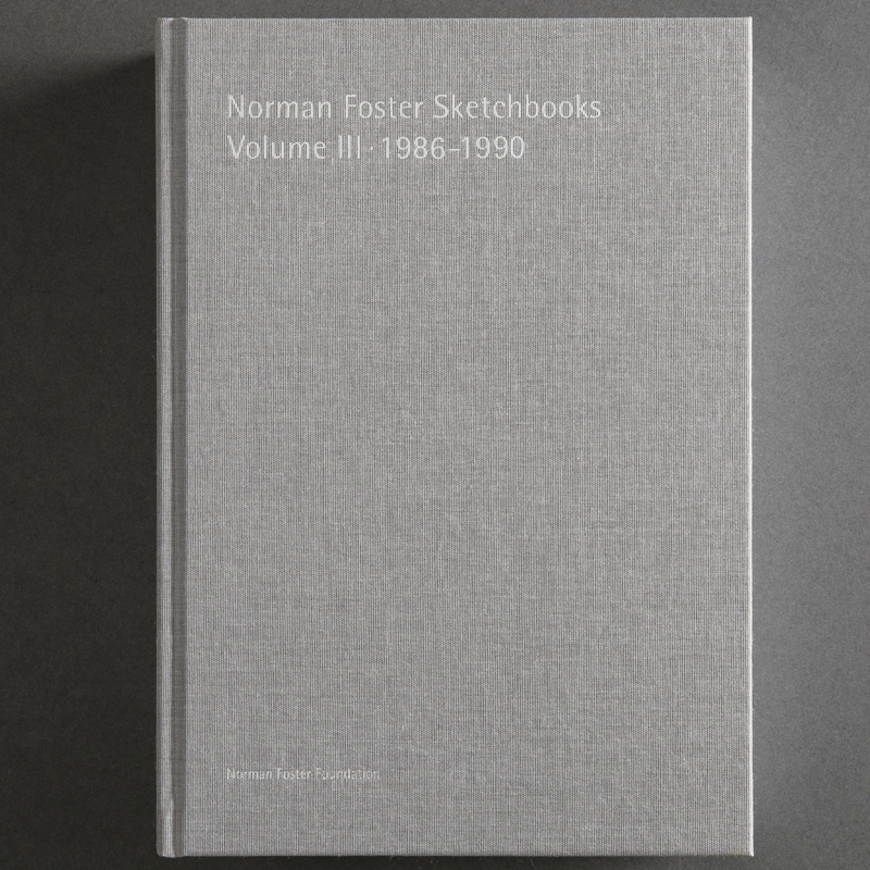 Norman Foster Sketchbooks Volume III, 1986-1990: portada