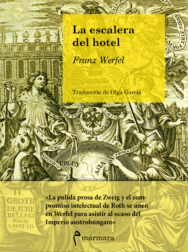 La escalera del hotel: portada