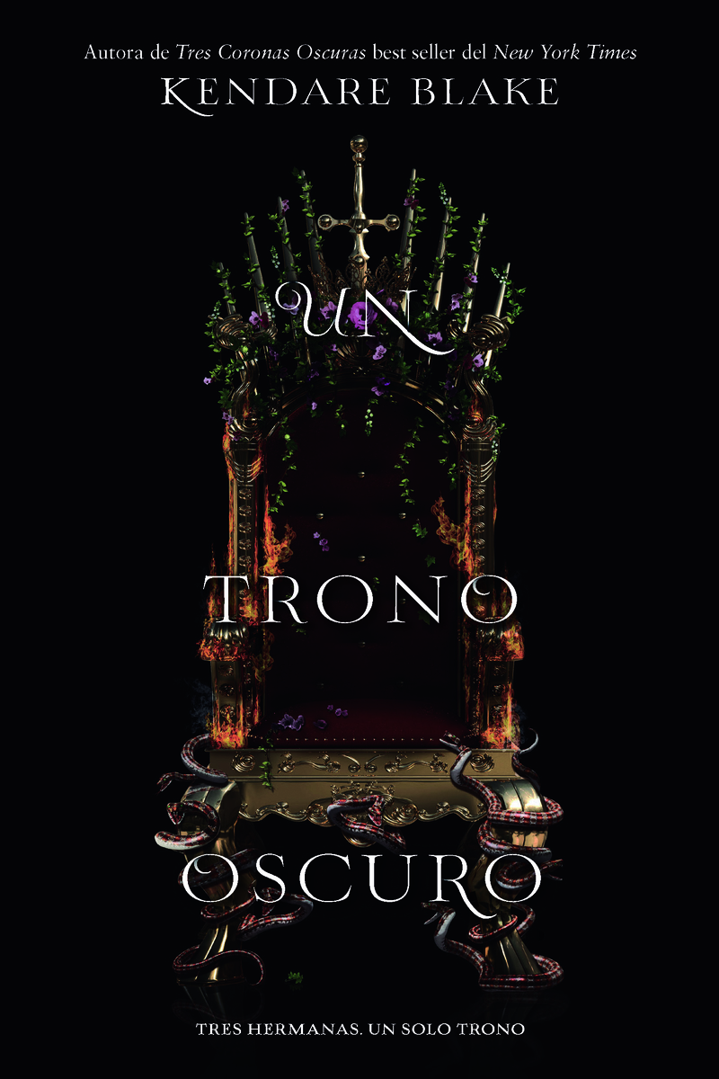Un trono oscuro: portada