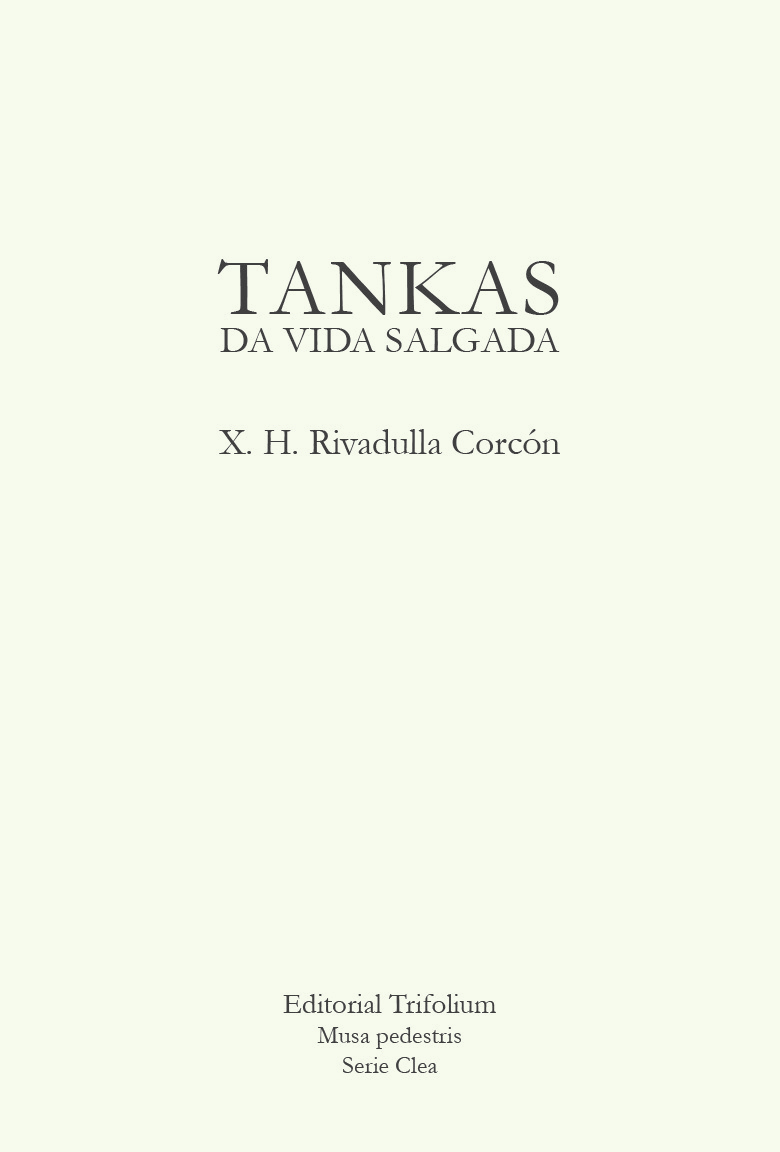 TANKAS DA VIDA SALGADA: portada