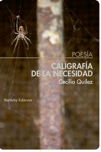 Caligrafía de la necesidad: portada