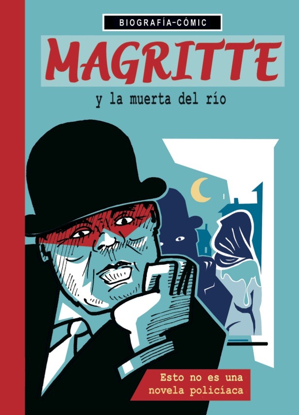 Magritte y la muerta del río.: portada