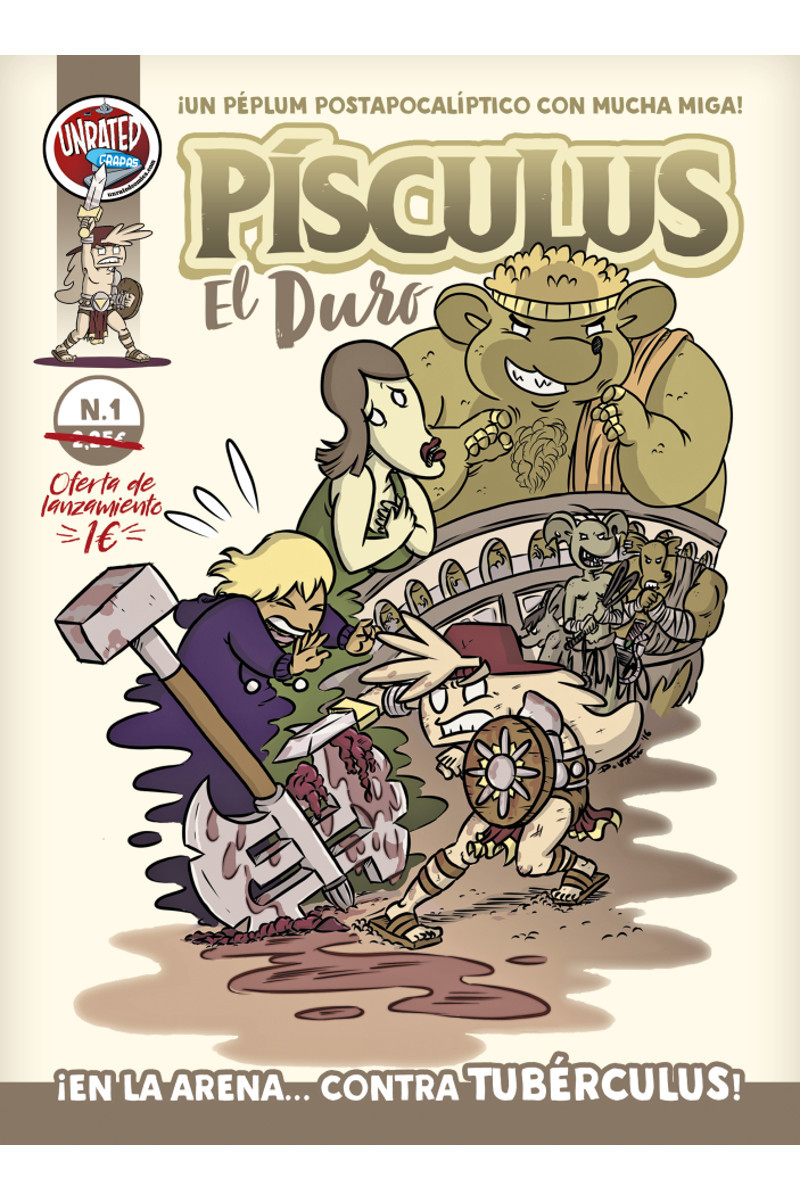 Písculus, el Duro: portada