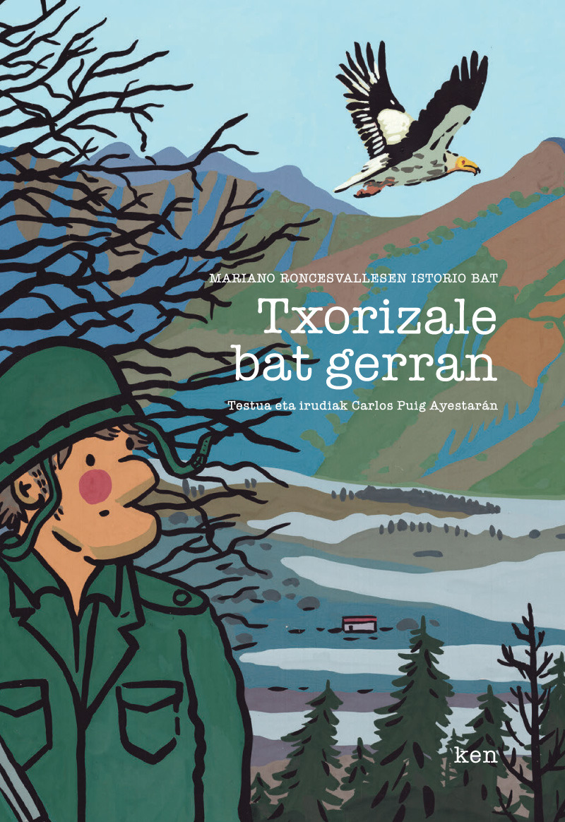 Txorizale bat gerran: portada