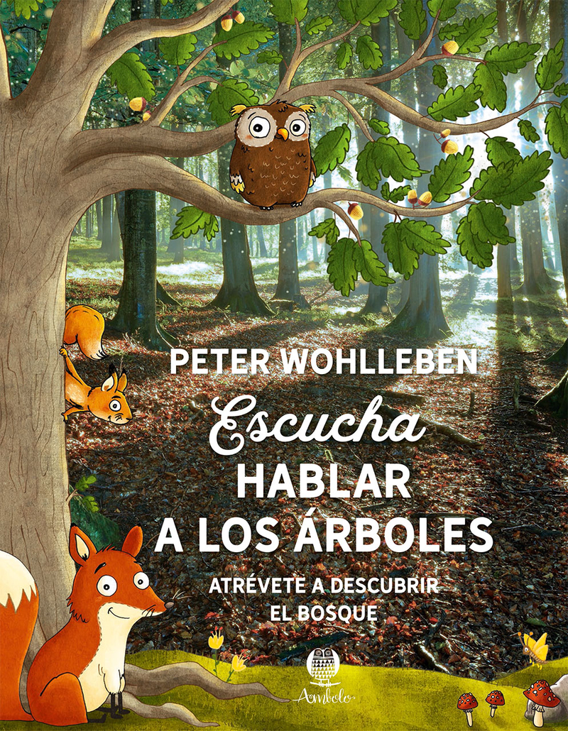Escucha hablar a los árboles: portada