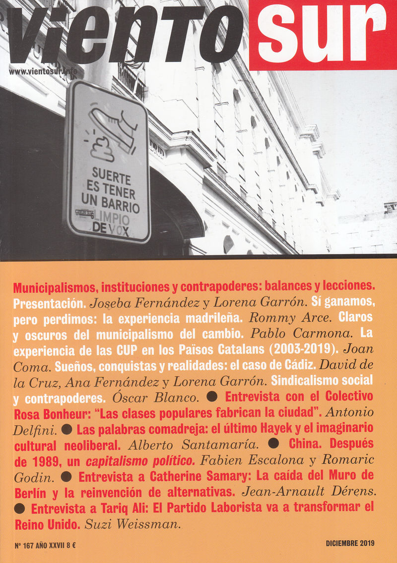 VIENTO SUR 167: portada