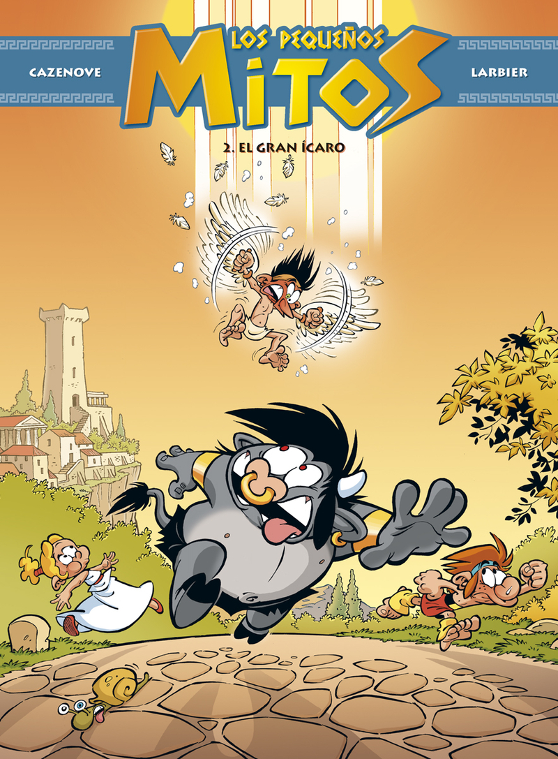 Los Pequeños Mitos. El gran Ícaro: portada