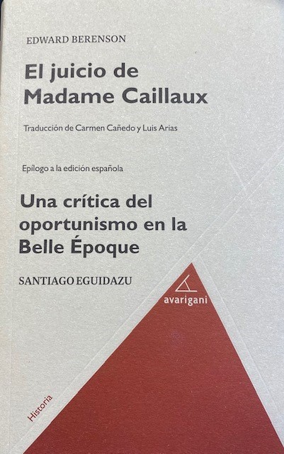 EL JUICIO DE MADAME CAILLAUX: portada