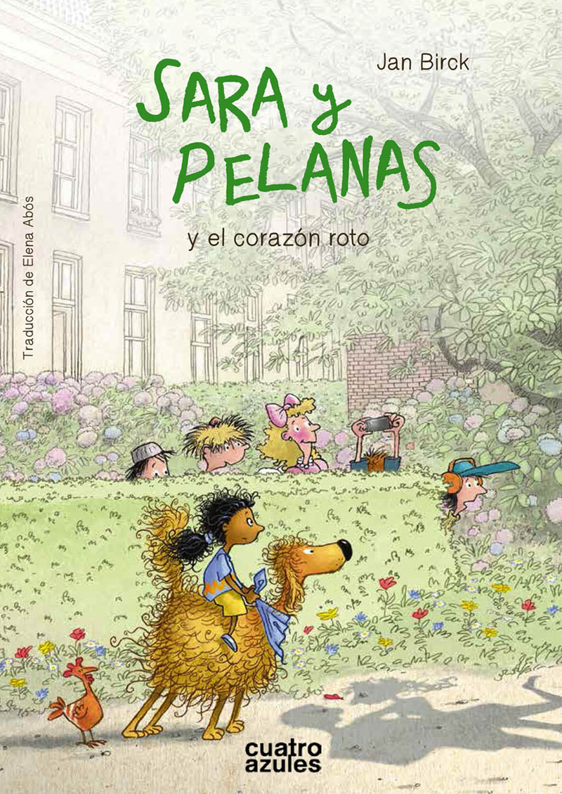 Sara y Pelanas y el corazón roto: portada